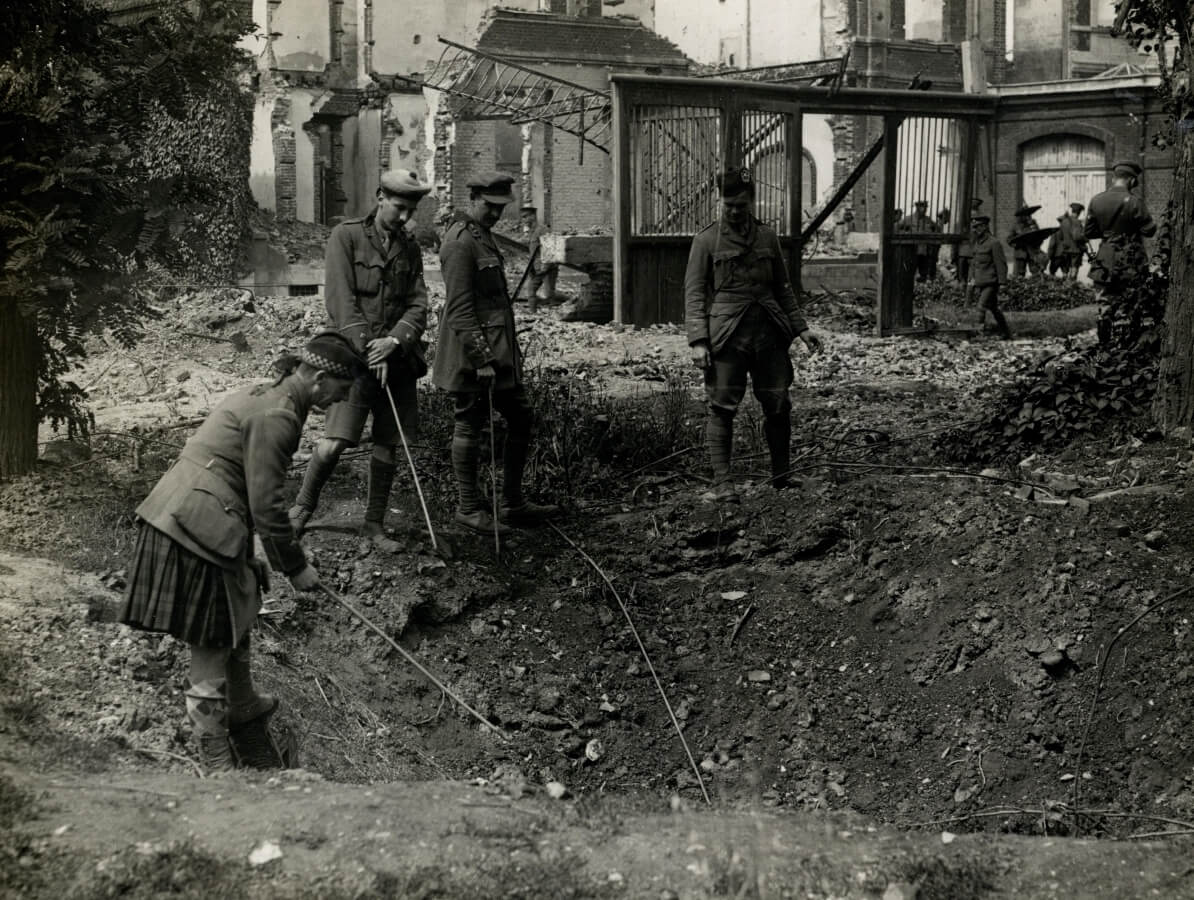 Andra världskriget 1940 - 1945 Gammal bild