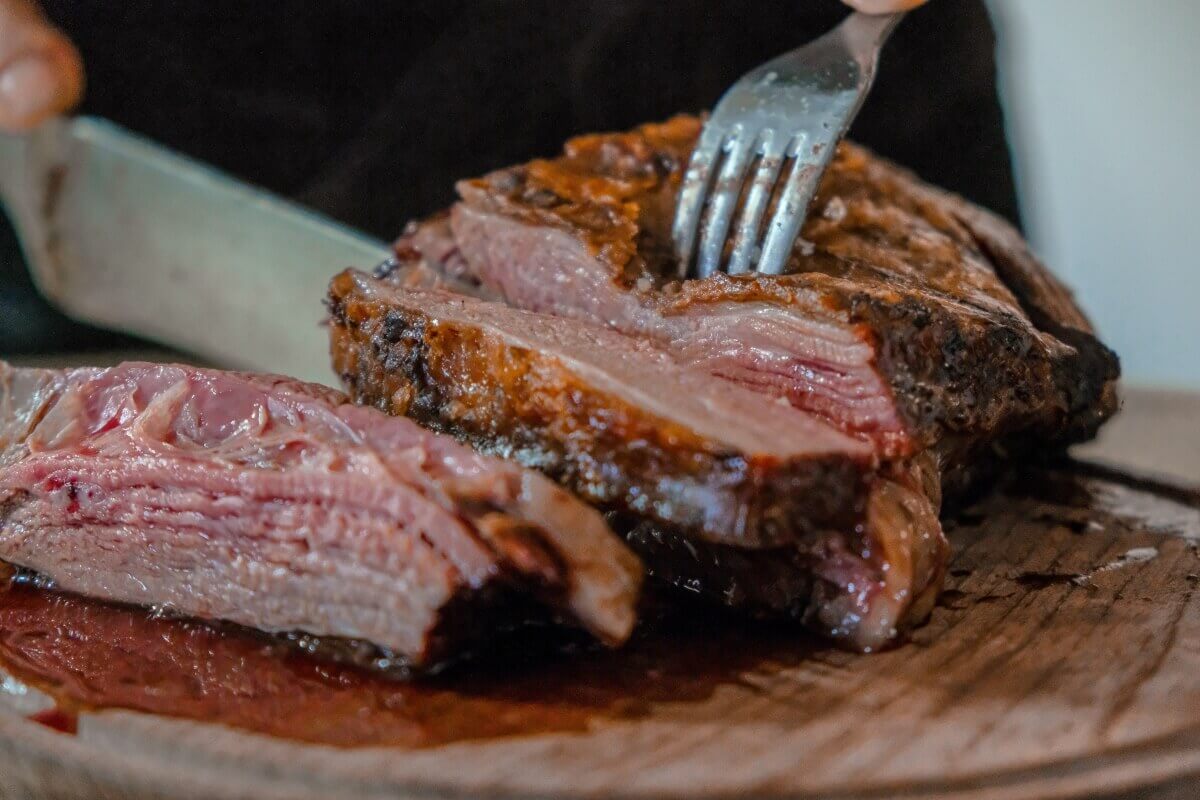 Mat kött grill