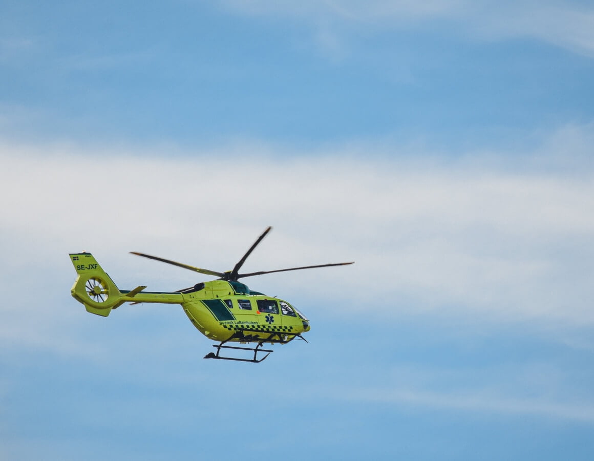 Ambulans Hellikopter Fara Sjukhus