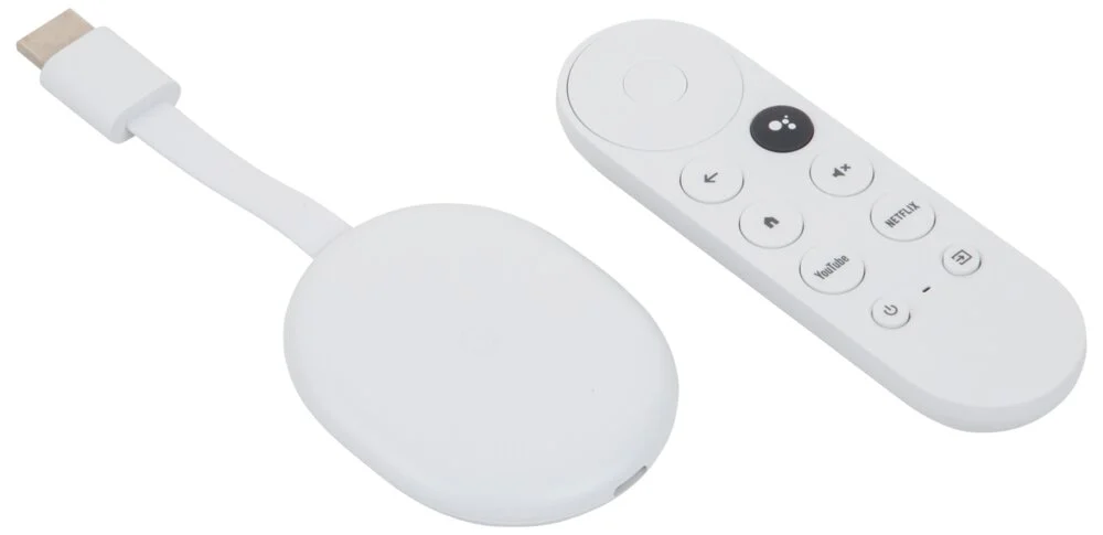 Google Chromecast Streaming Mediaadapter, Snow, 1 st