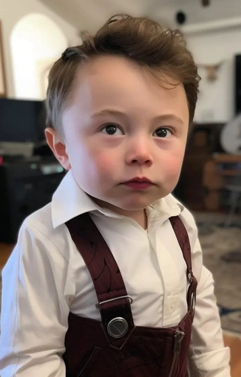 elon musk son ai genererad
